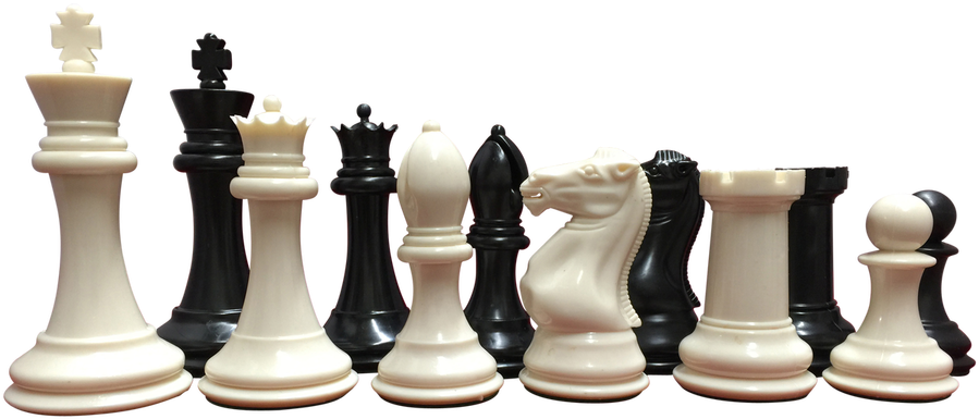 A Close Up Of A Chess Set