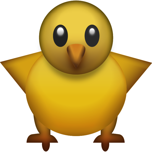 A Yellow Bird With Black Background