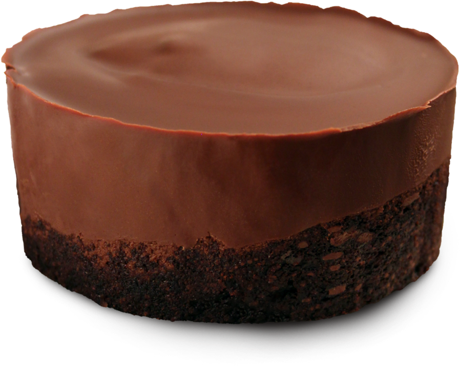 A Chocolate Cake With A Layer Of Chocolate