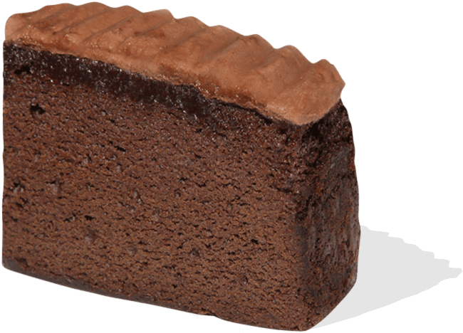 A Close Up Of A Piece Of Chocolate Cake