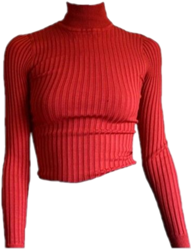 A Red Sweater On A Mannequin