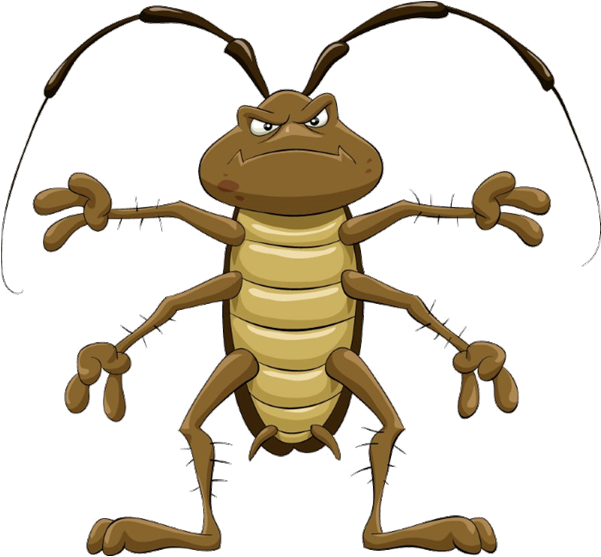 A Cartoon Of A Bug