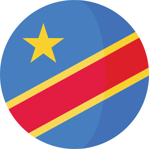 A Blue Circle With A Red Stripe And A Yellow Star