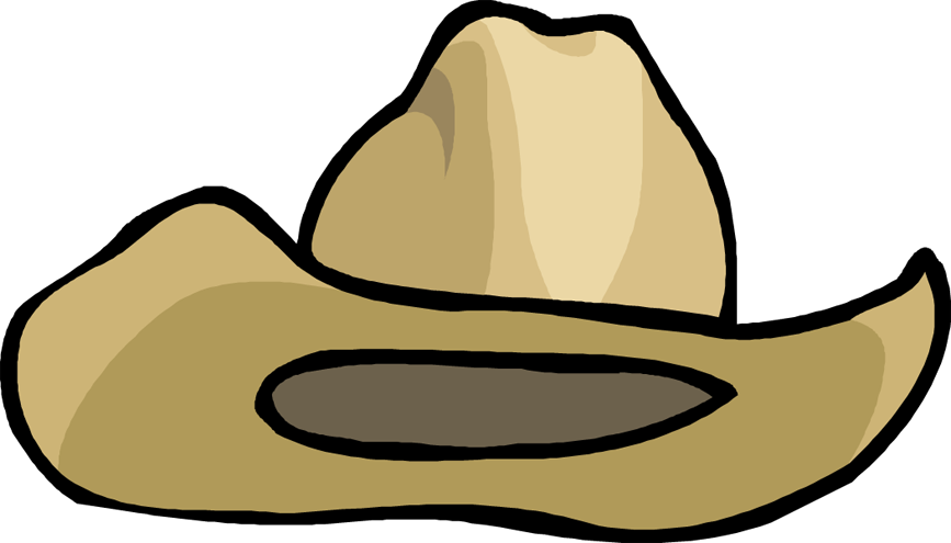 A Cartoon Of A Cowboy Hat