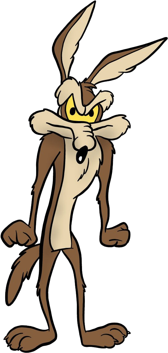 Cartoon Character With Long Legs And Large Nose
