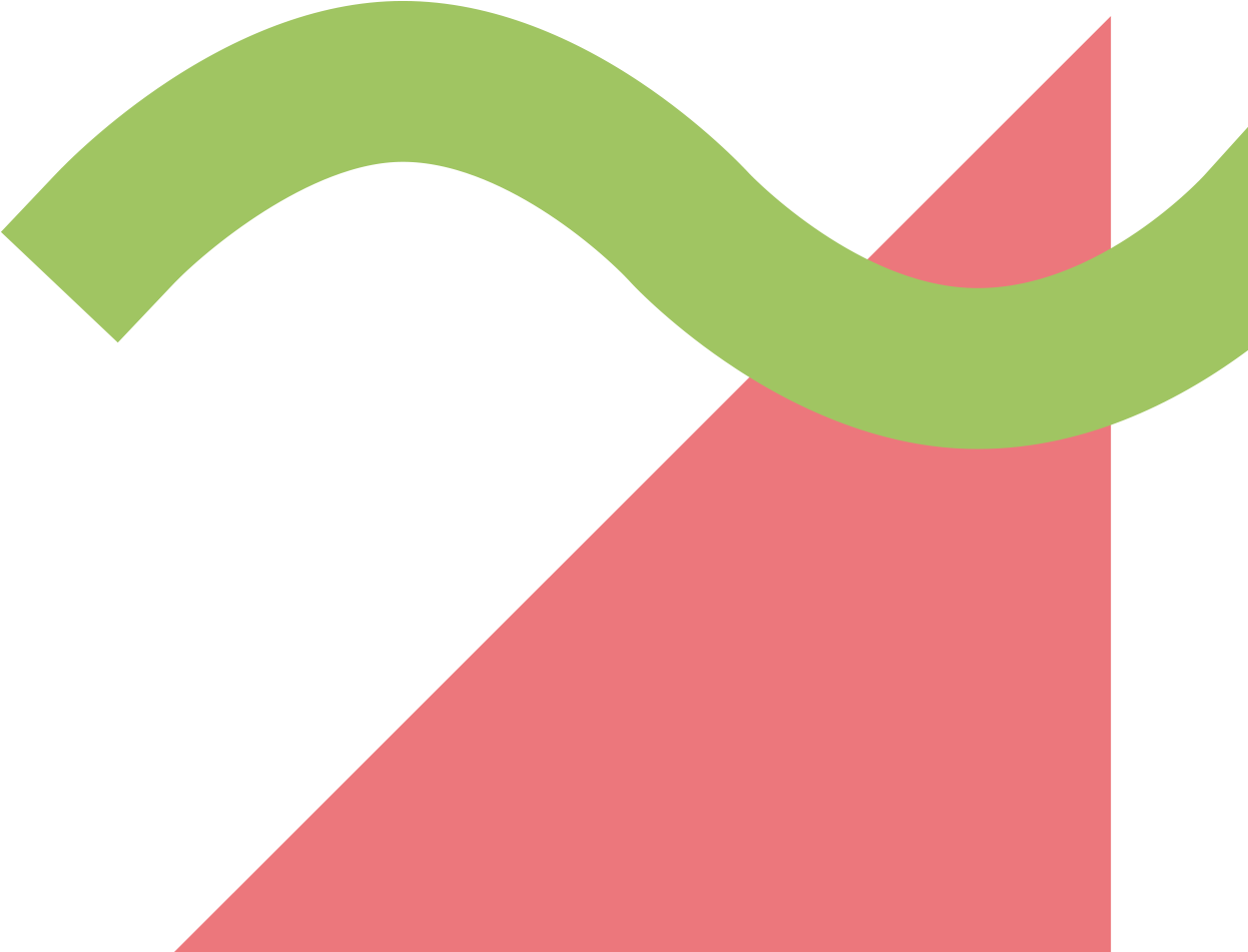 A Green And Black Curved Line