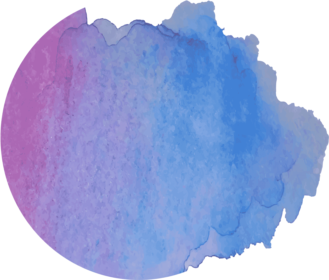 A Blue And Purple Circle With Black Background