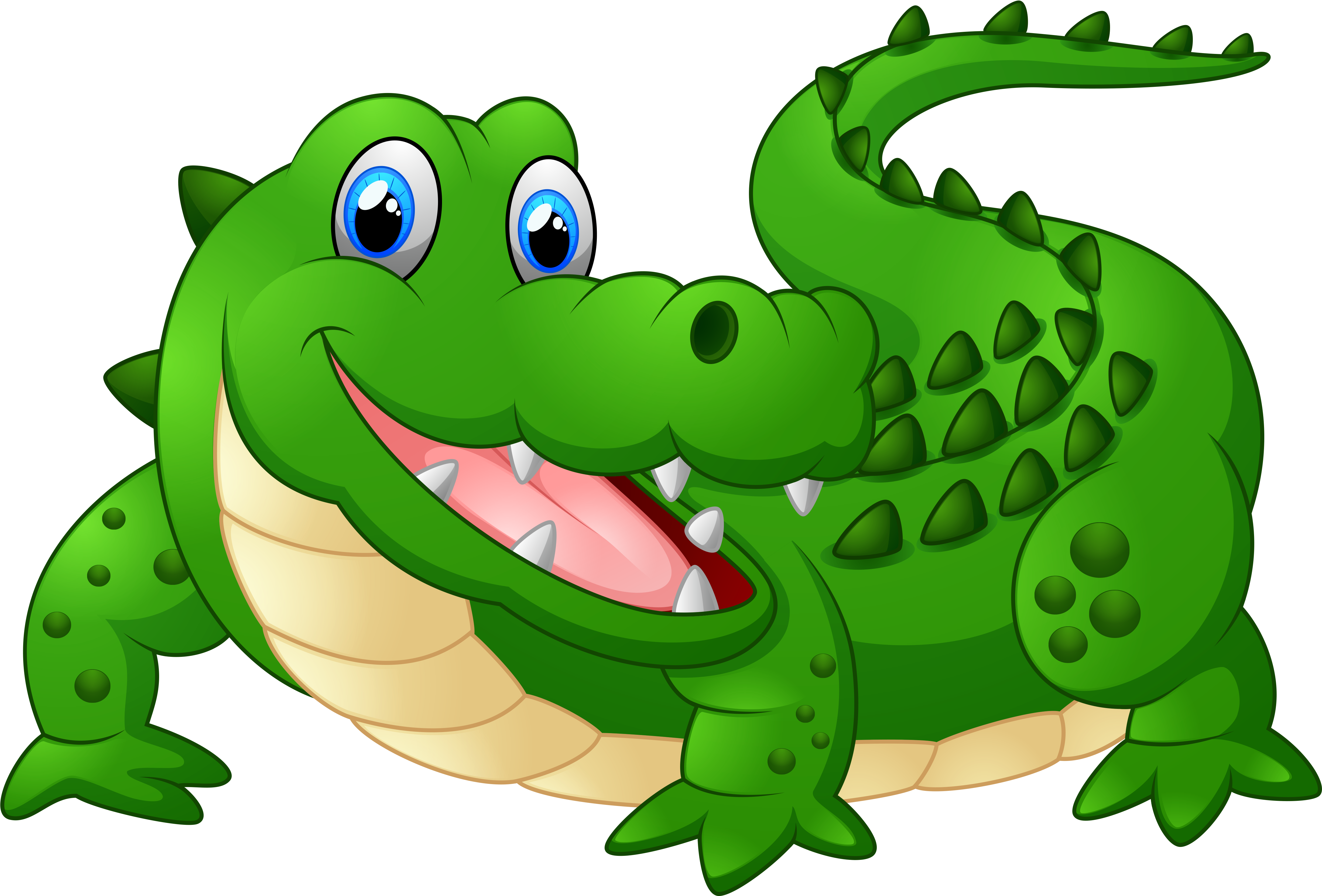 Cartoon A Cartoon Of A Crocodile