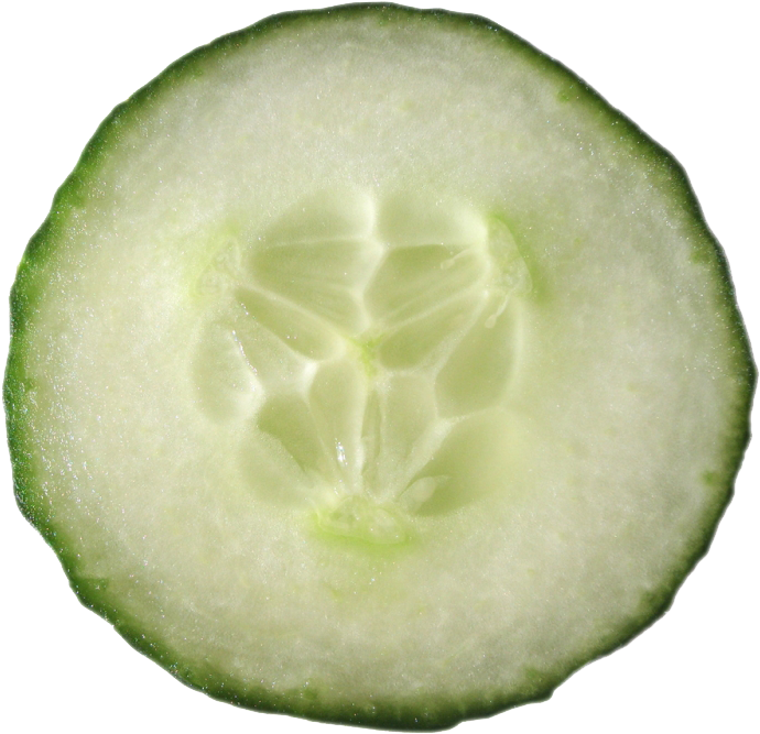 A Close Up Of A Cucumber