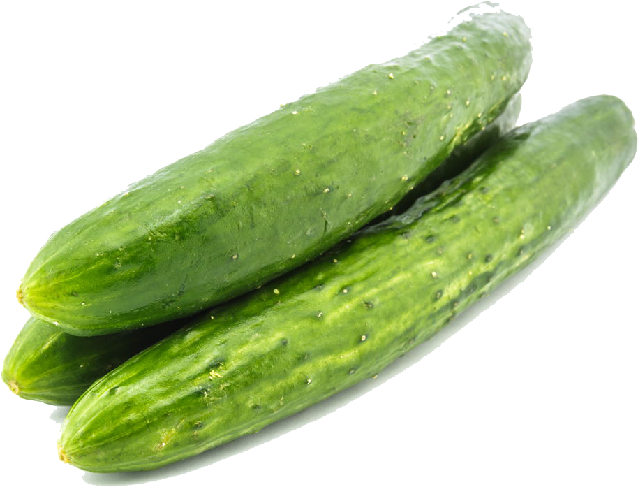 A Group Of Cucumbers On A Black Background