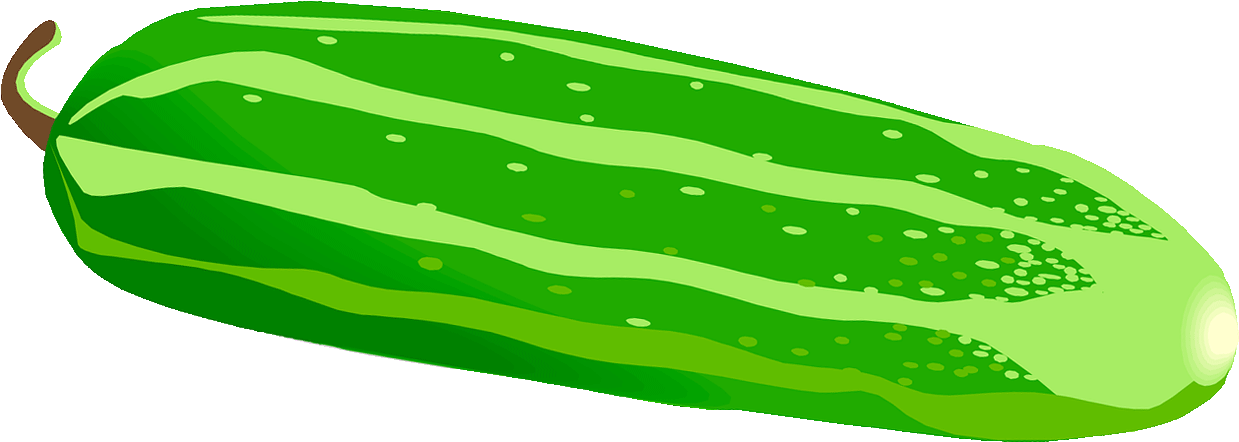 A Green Striped Object With White Dots