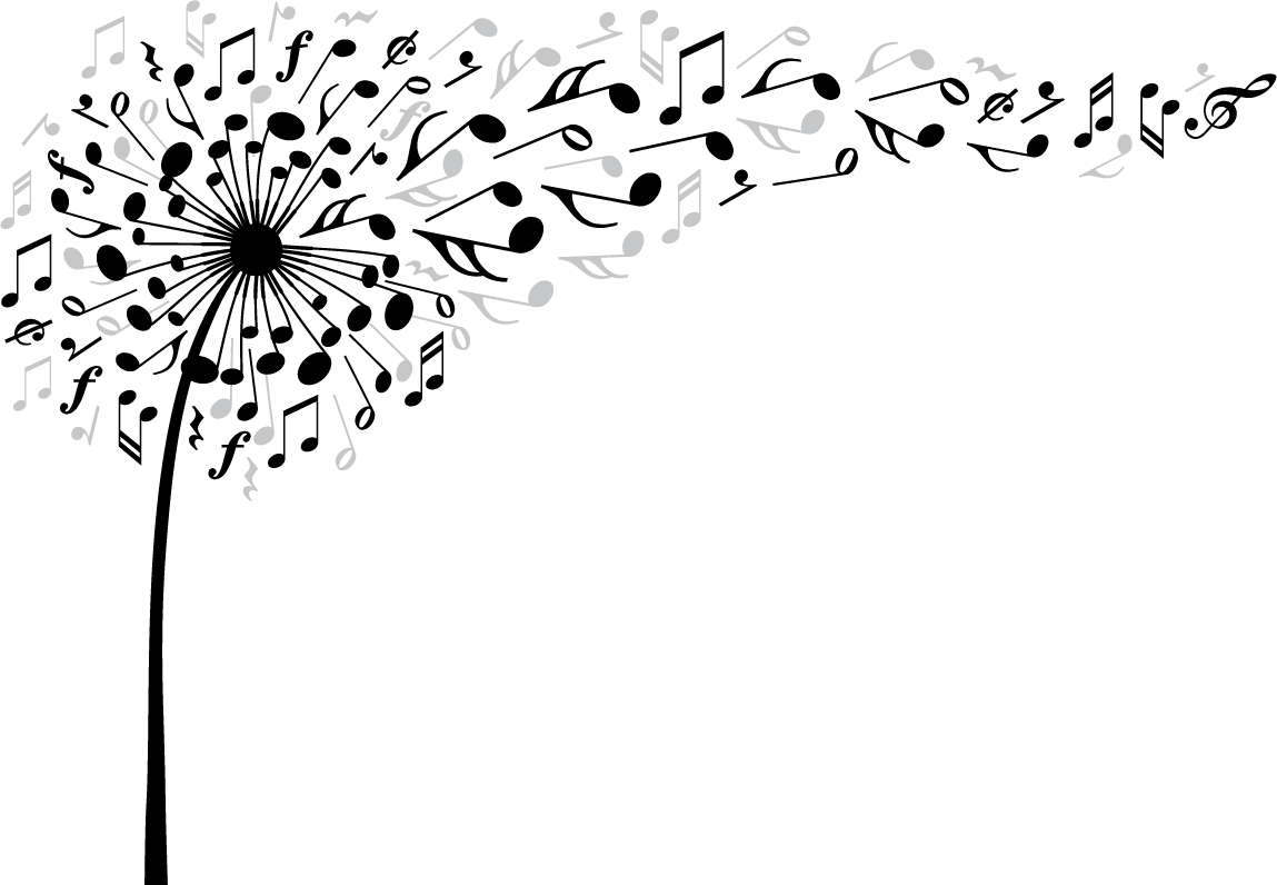 A Group Of Musical Notes