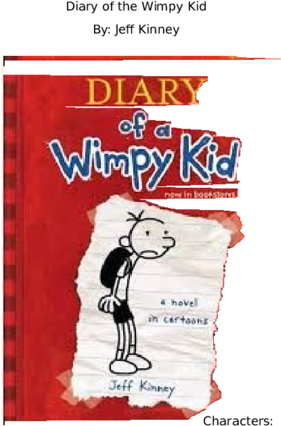 A Book Cover With A Cartoon Drawing