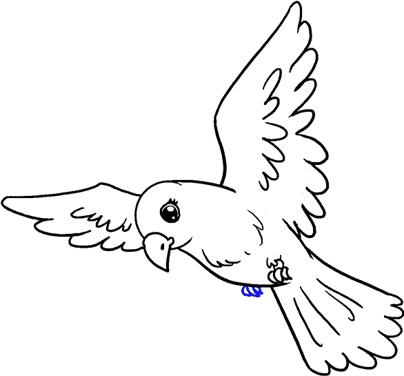 A Black Background With A Blue Object In The Middle