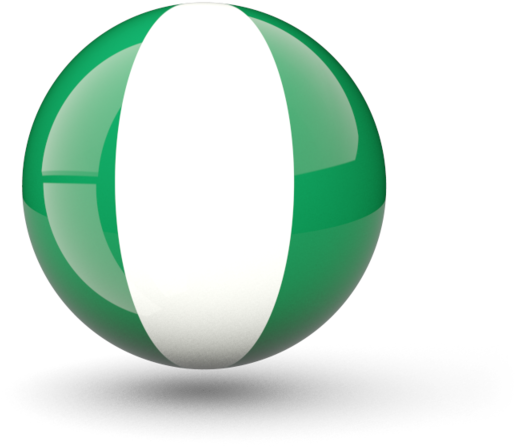 Download Flag Icon Of Nigeria At Png Format - Nigeria Flag Circle Png, Transparent Png