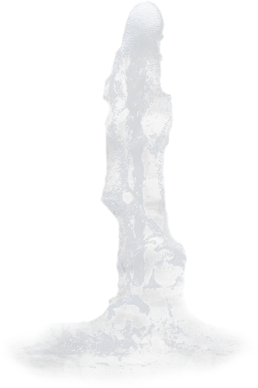 A Water Spouting Out Of A Black Background