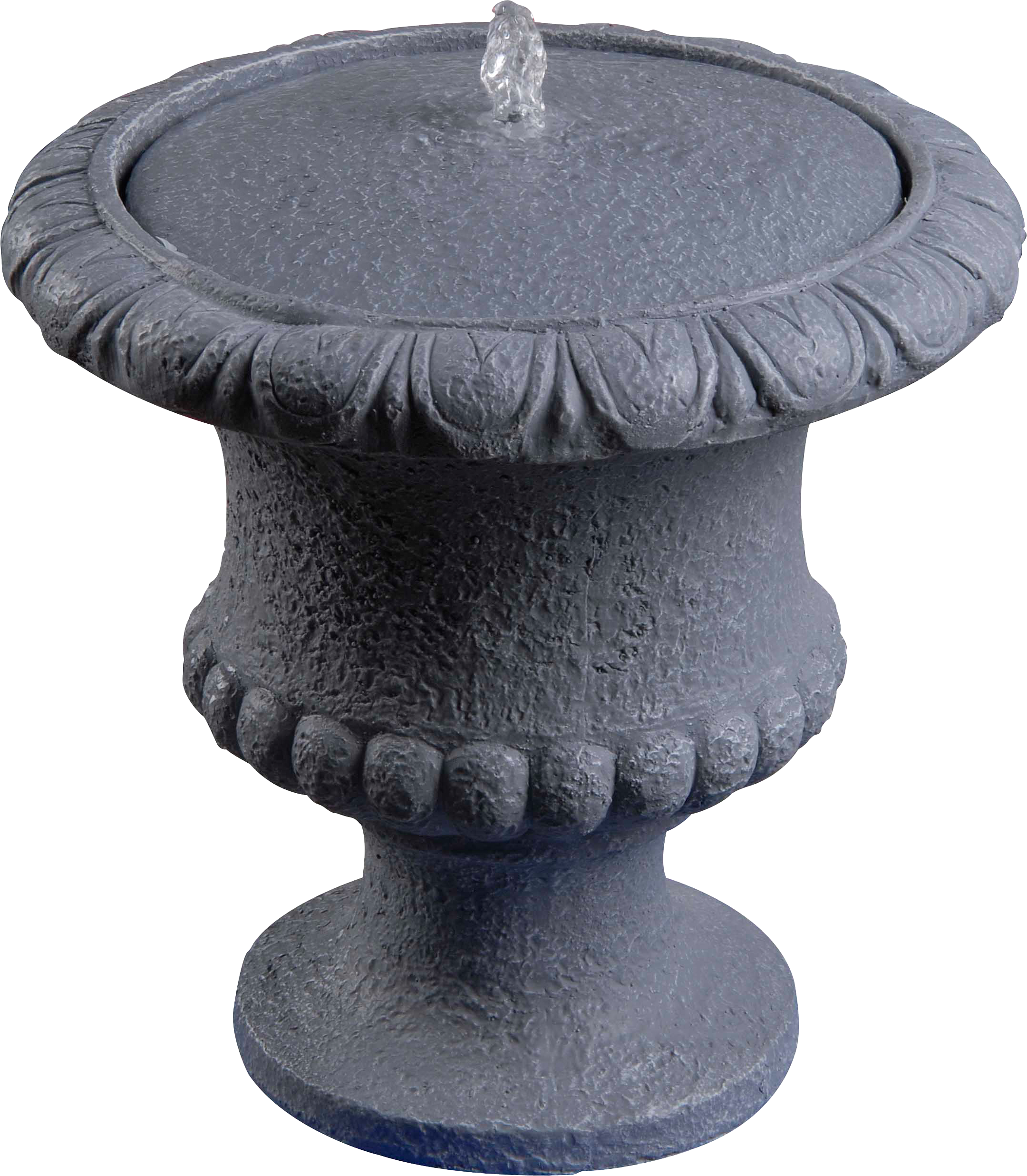 A Stone Fountain With A Water Fountain