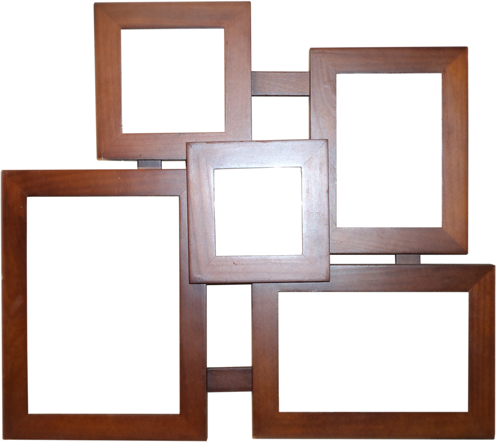A Group Of Wooden Frames