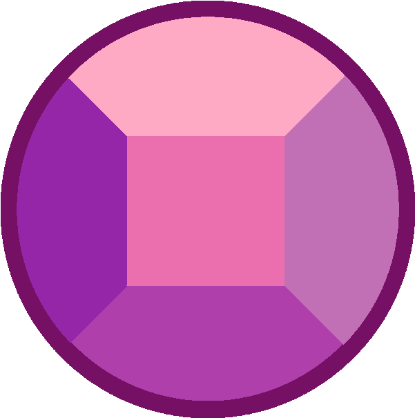 A Purple And Pink Gem