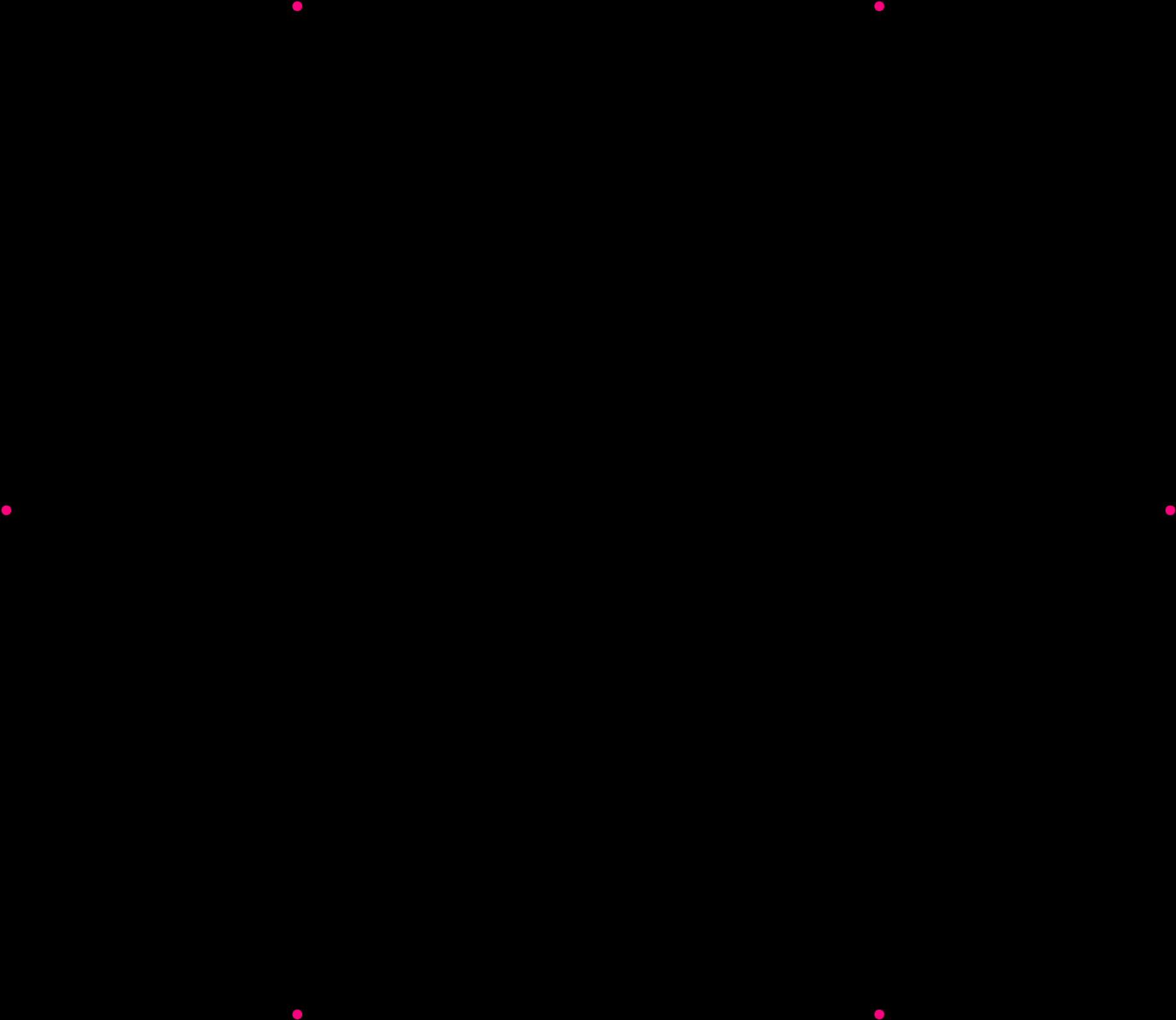 A Black Background With Pink Dots
