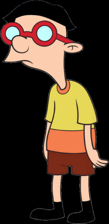 Cartoon Of A Person With A Long Neck