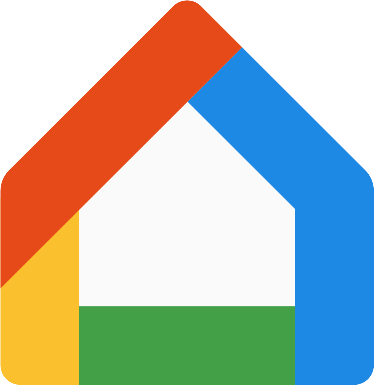 A Colorful House Logo