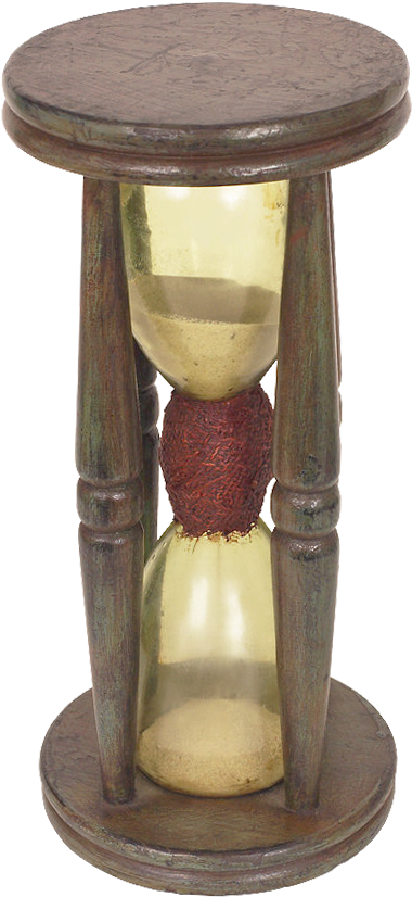 A Close Up Of An Hourglass