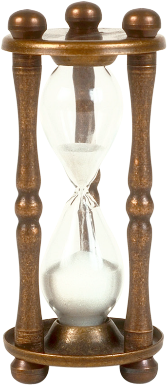 A Close Up Of An Hourglass
