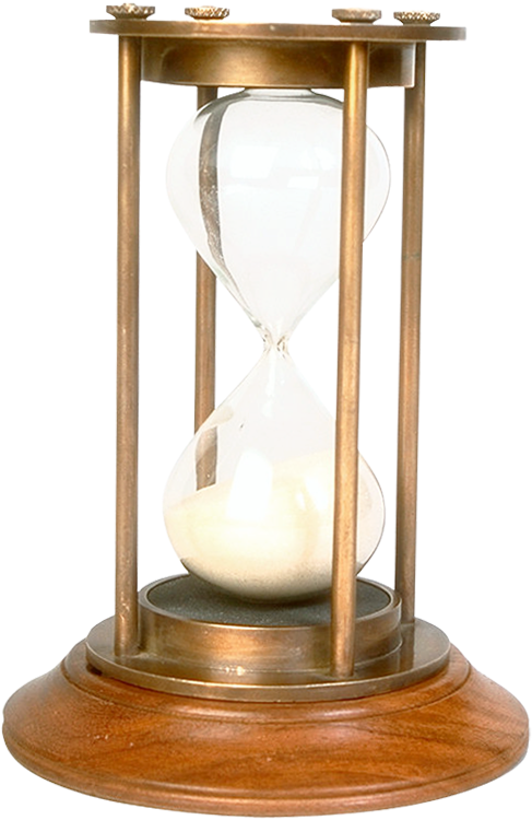 A Close Up Of A Hourglass