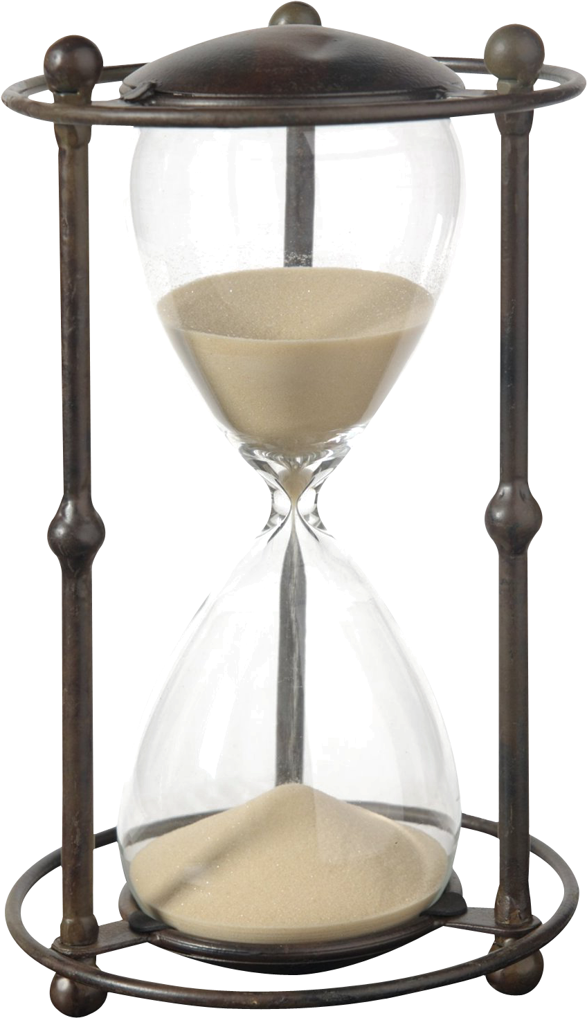A Close Up Of A Hourglass