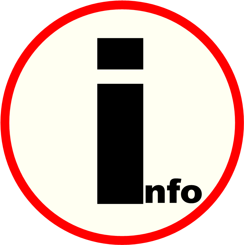 A Black And White Sign With A Red Border