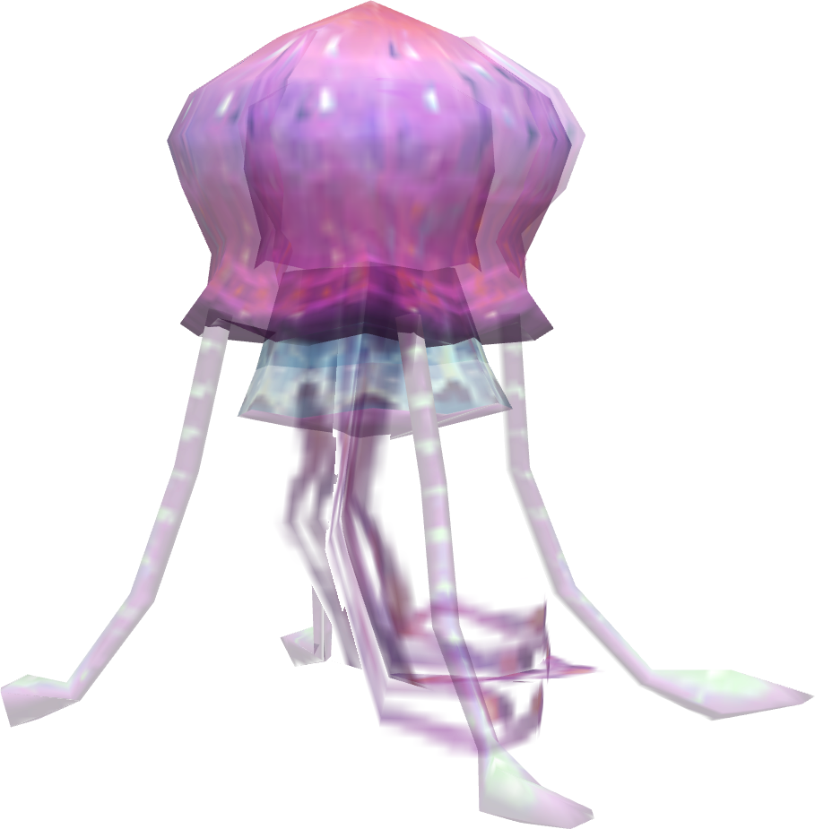 A Cartoon Of A Jellyfish