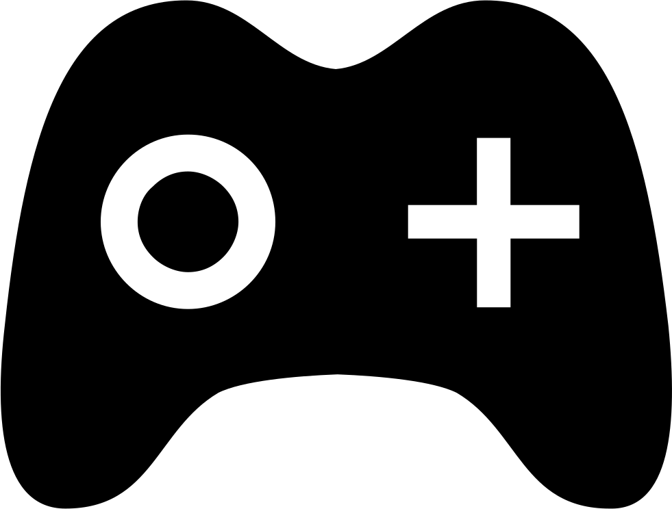 A Black And White Image Of A Game Controller