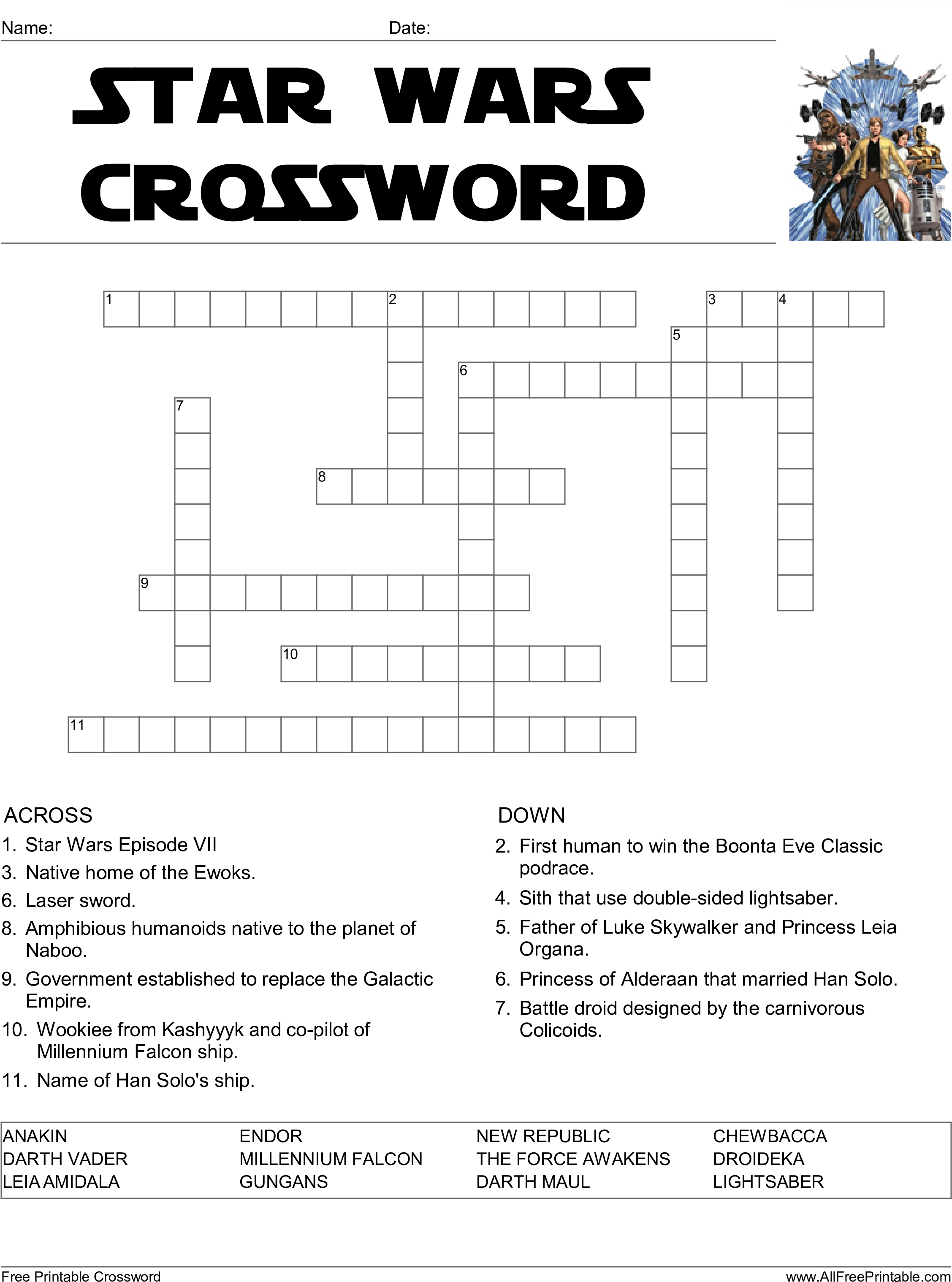 A Screenshot Of A Crossword Puzzle