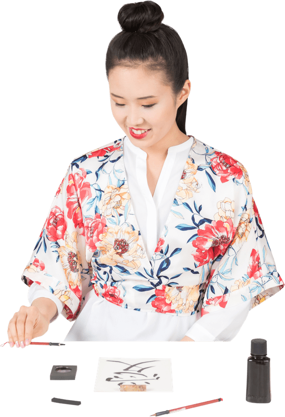 Kimono Png 576 X 842