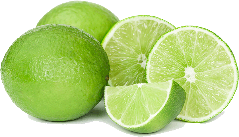 A Group Of Limes And Slices