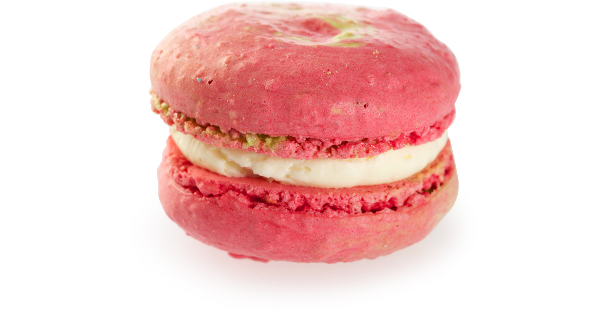 A Pink And White Cookie