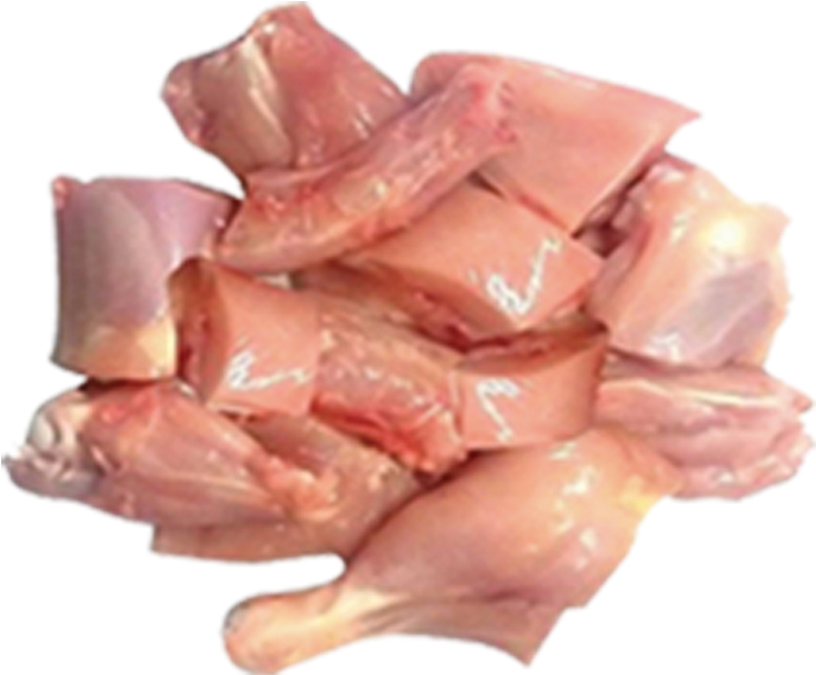 A Pile Of Raw Chicken Meat