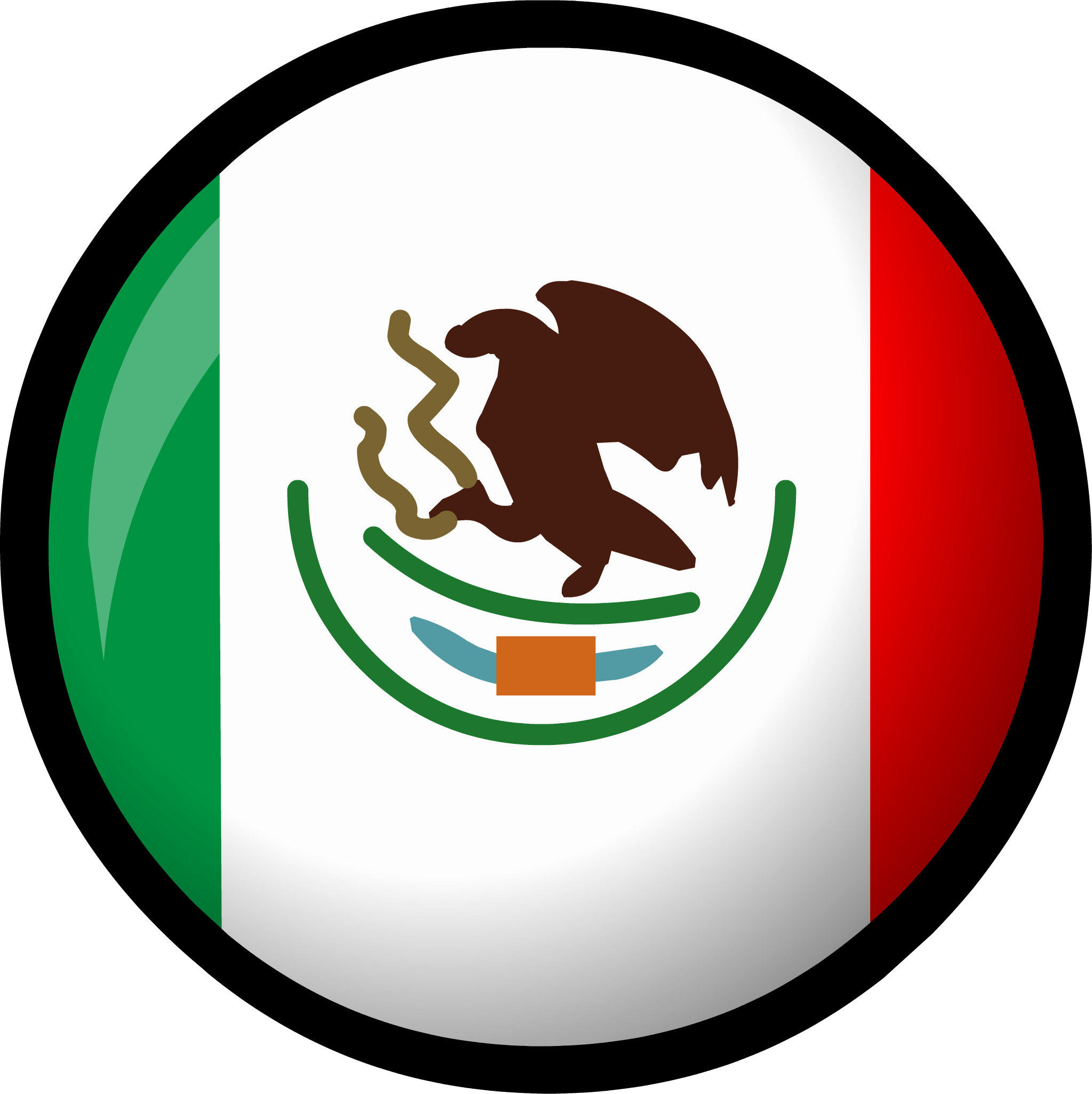 A Flag Of The Mexican State