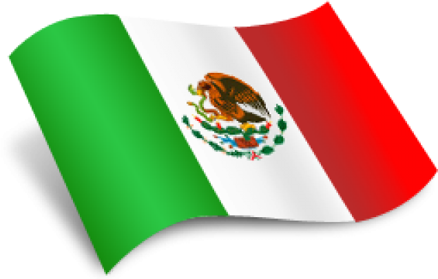 A Flag Of Mexico Waving