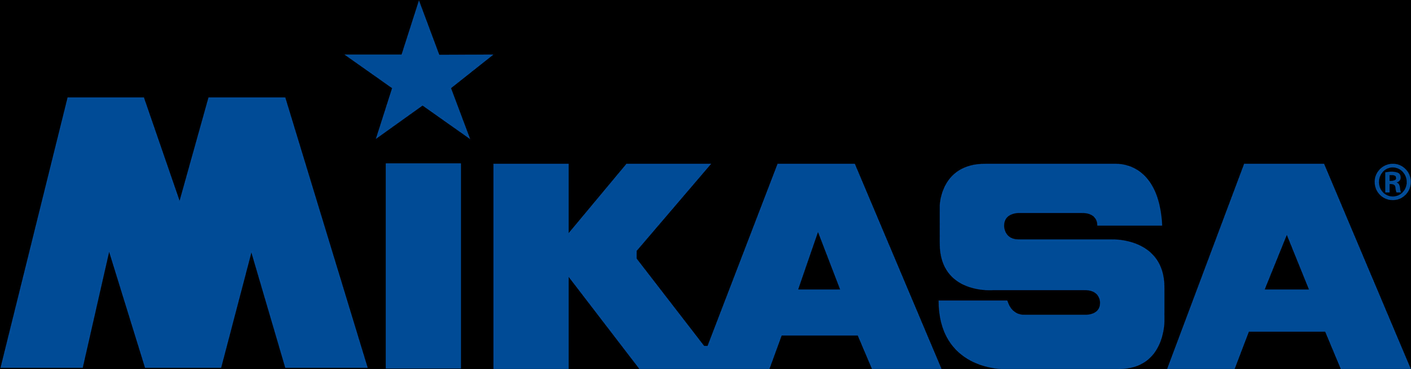 Mikasa Blue Logo