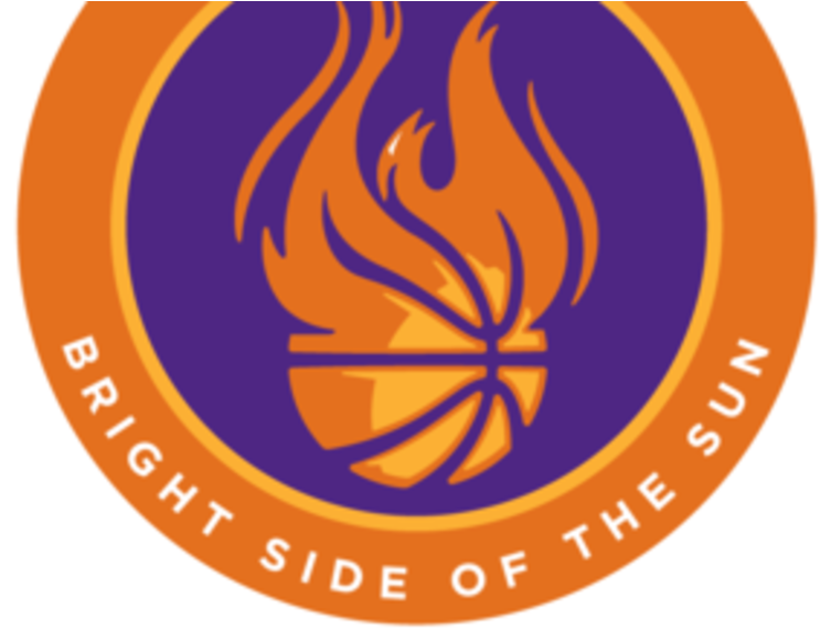 A Logo Of A Basketball