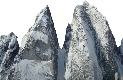 A Close-up Of A Mountain