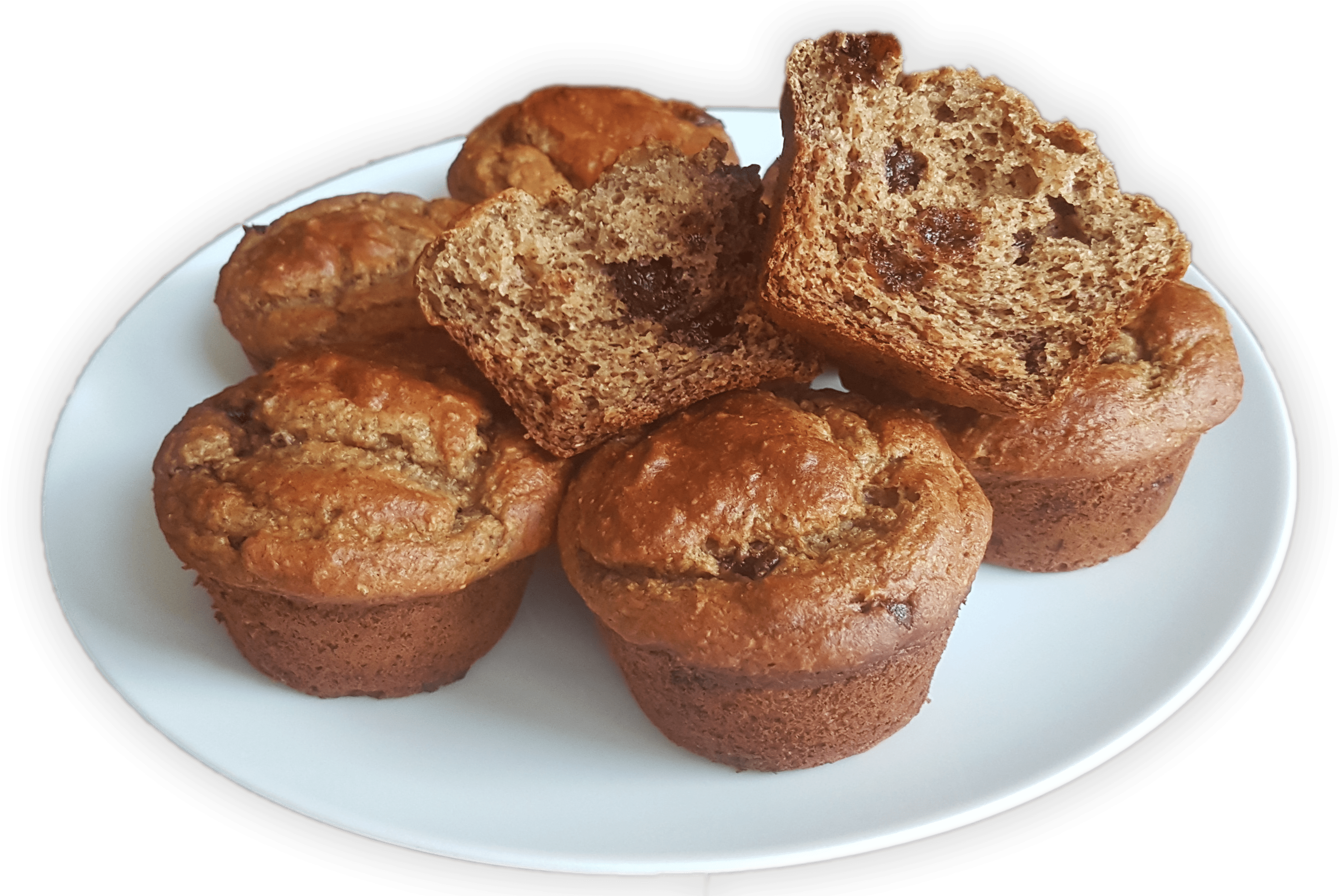 A Plate Of Muffins