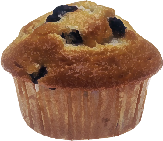 A Close Up Of A Muffin