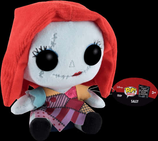 A Stuffed Toy With A Red Hood