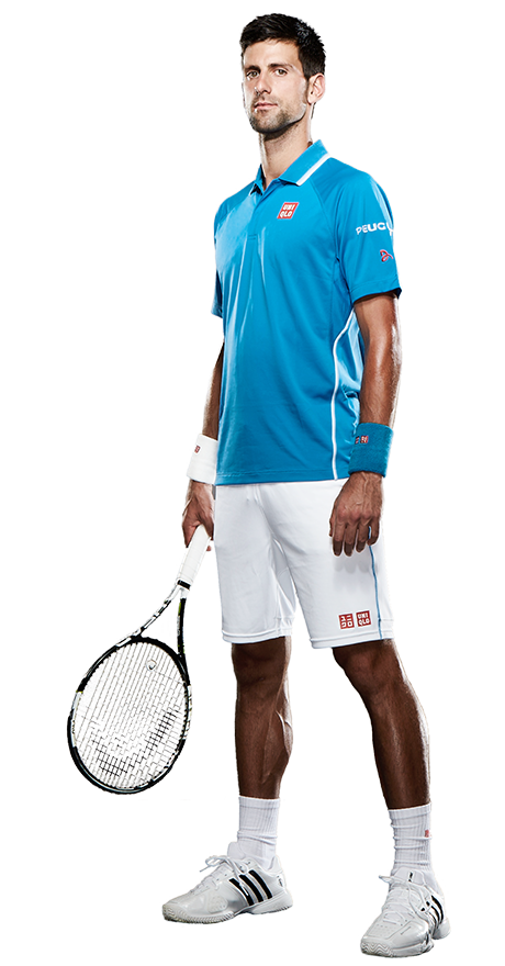 A Man Holding A Tennis Racket