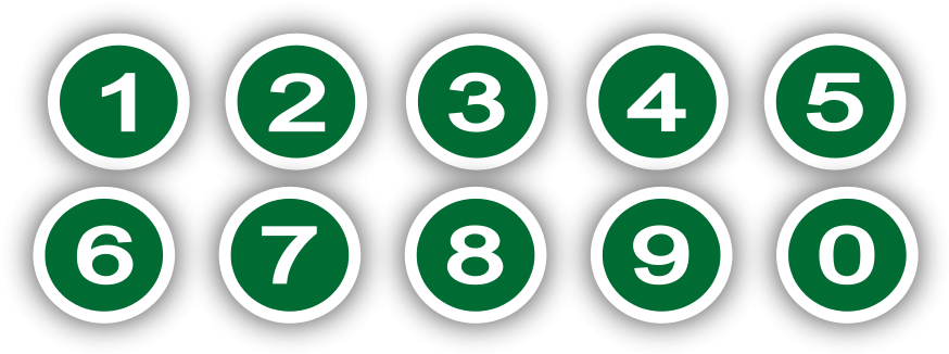 A Group Of Numbers In Circles