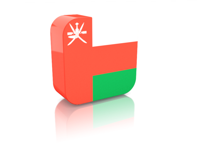 A Square Shaped Red Green And White Flag