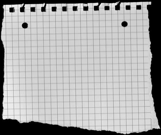 A Piece Of Paper With Holes